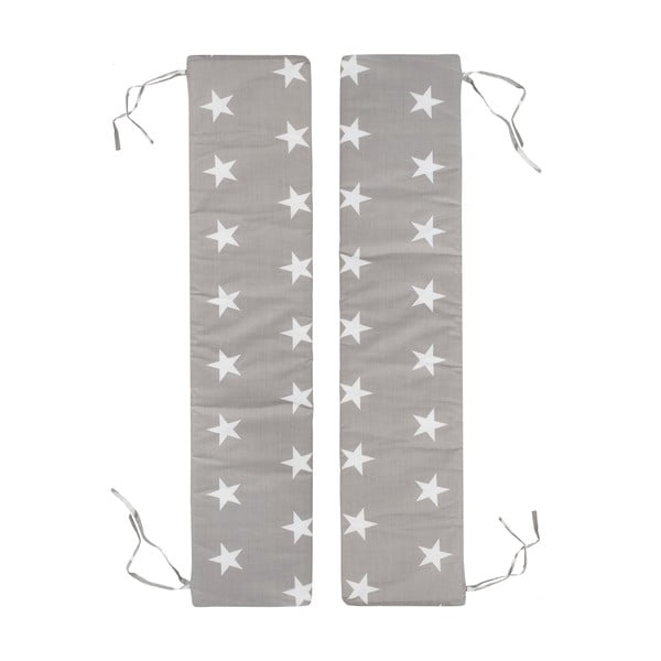 Szürkésbézs huzat szett kerti gyerek bútorszetthez 2 db-os 18x90 cm Little Stars – Roba