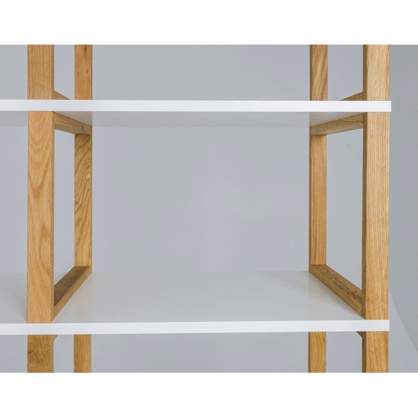 Art fehér polcos állvány, 178 x 80 cm - Tenzo-image-1