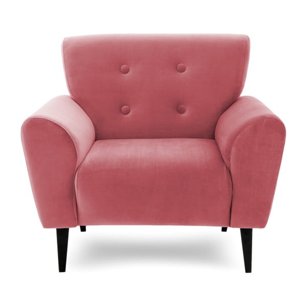 Kiara rózsaszín fotel - Vivonita
