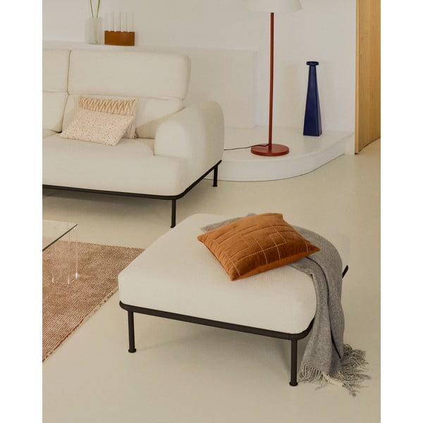 Bézs zsenília kanapé 234 cm Aurum – Kave Home-image-4