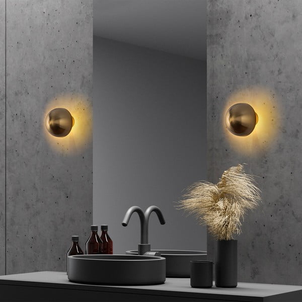 Bronzszínű fali lámpa ø 16 cm Fungal – Opviq lights-image-3