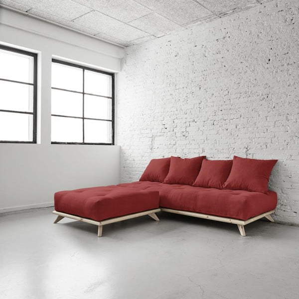 Senza Natural/Passion Red kanapé - Karup-image-4
