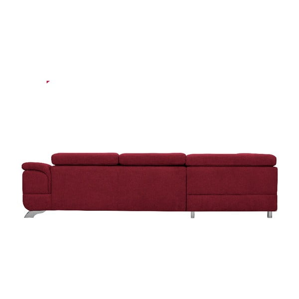 Gamma piros kinyitható sarokkanapé, bal oldali - Windsor & Co Sofas-image-4