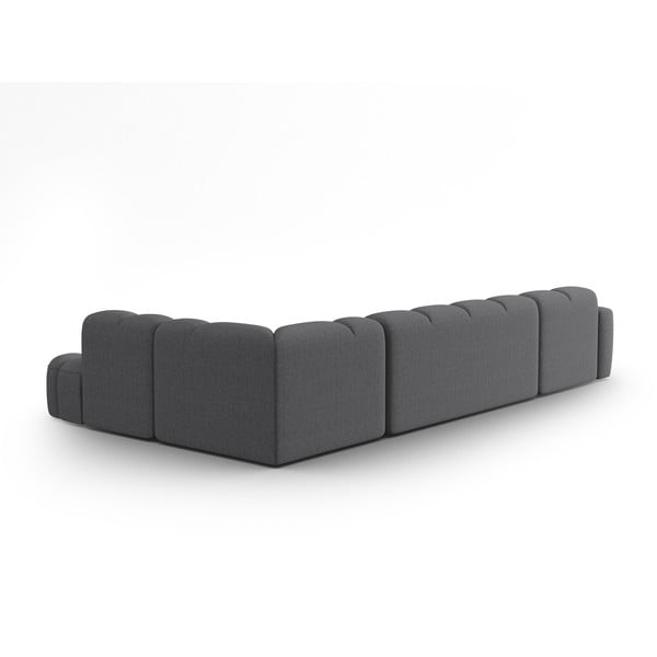 Szürke sarokkanapé Lisa – Micadoni Home-image-4