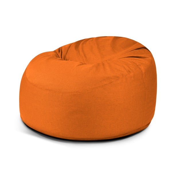 Narancssárga babzsákfotel Om 110 – SLOWDOWN