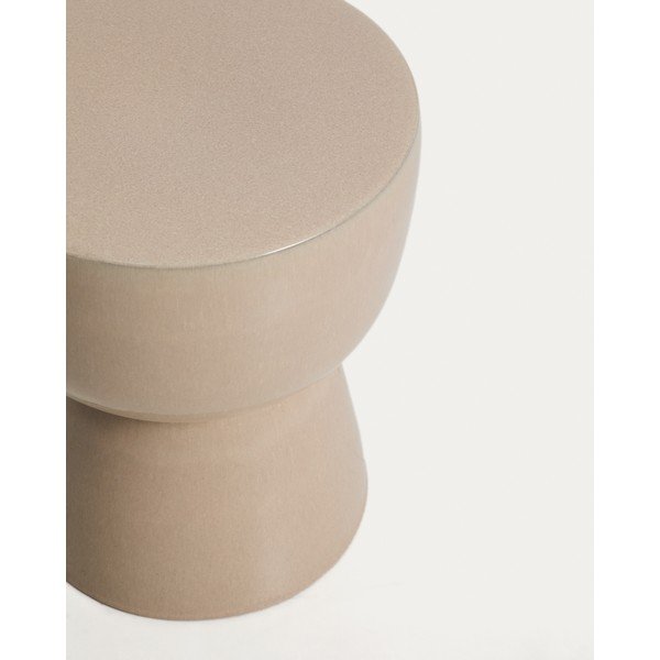Kerámia kerek kerti kisasztal 36x36 cm Mesquida – Kave Home