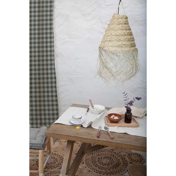 Cortina Hogar Green Vichy zöld függöny - Really Nice Things-image-1