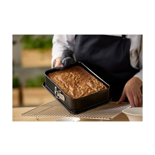 Rozsdamentes acél sütőforma tortához 20x28 cm – Blomsterbergs-image-1