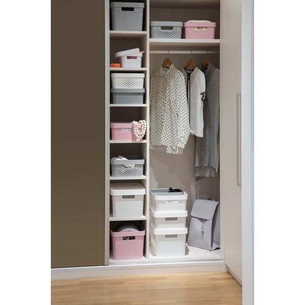 Infinity Dots szürke tárolókosár, 17 l - Curver-image-2