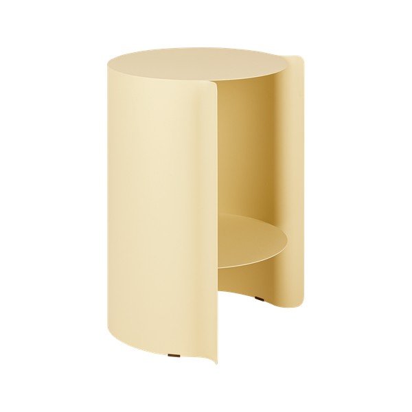 Acél kerek tárolóasztal ø 32 cm Wa – noo.ma-image-3