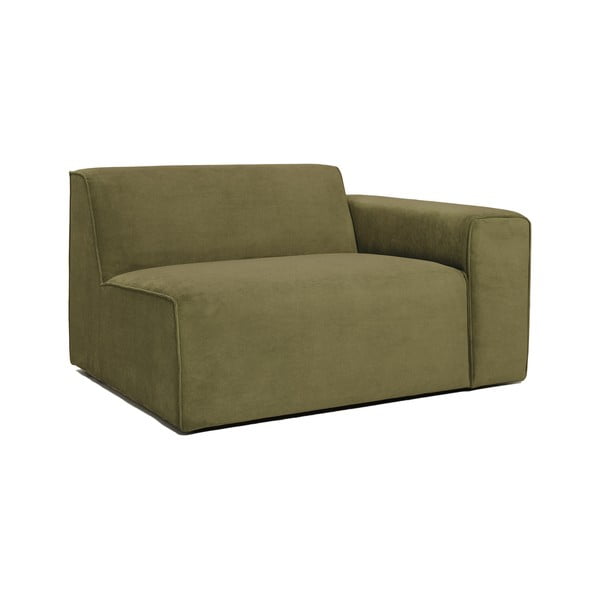 Sting zöld kordbársony kanapé modul, jobb oldali - Scandic-image-2