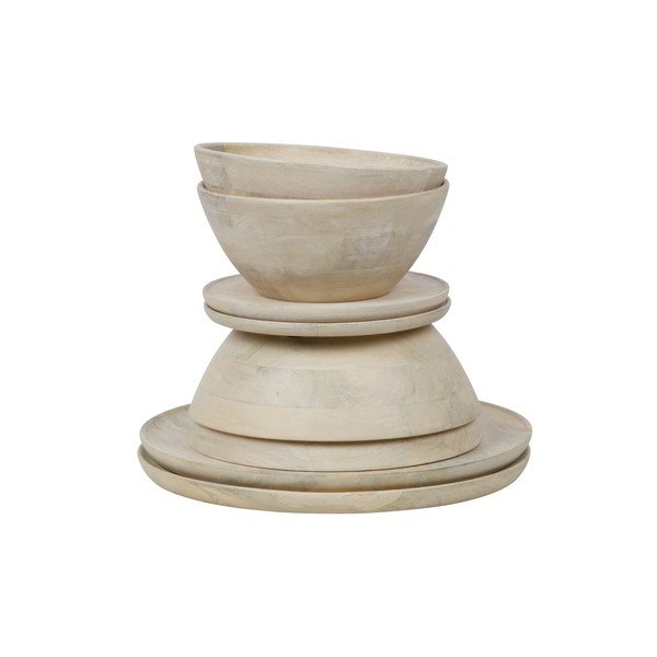 Edényalátét mangófából, ø 25 cm - BePureHome-image-1