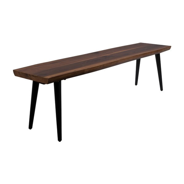 Alagon pad fekete acél lábakkal, hosszúság 160 cm - Dutchbone-image-1