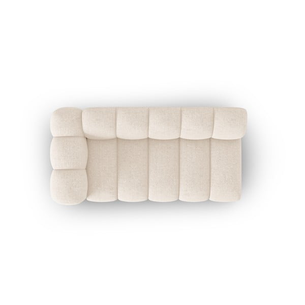 Krémszínű kanapé modul (bal oldali) Lupine – Micadoni Home-image-3