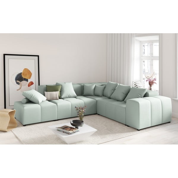 Zöld párna moduláris kanapéhoz Rome - Cosmopolitan Design-image-3