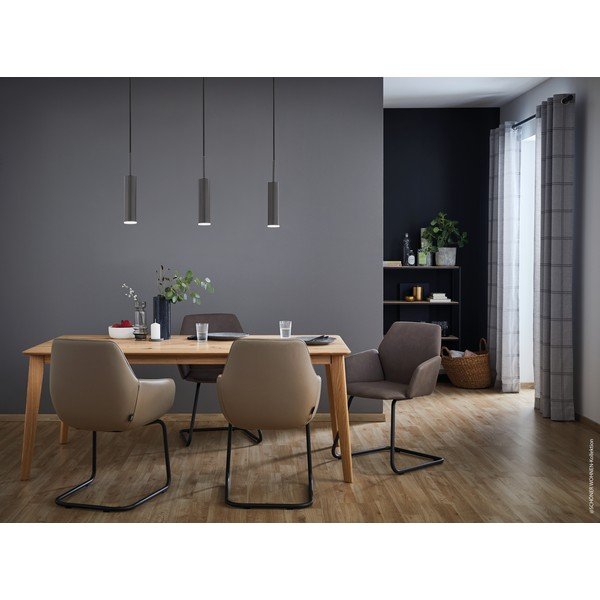 Fekete LED dimmelhető függőlámpa Stina – Fischer & Honsel-image-4