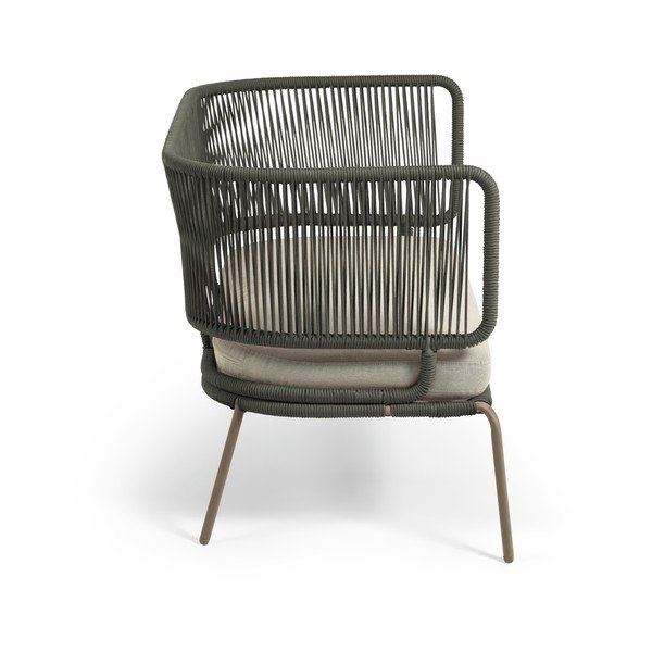 Nadin zöld acélszerkezetű kerti kanapé - Kave Home-image-2