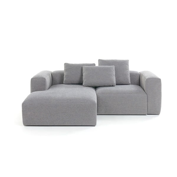 Világosszürke kanapé párna, 70 x 50 cm - La Forma-image-2