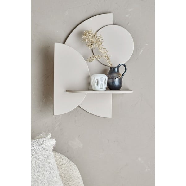 Krémszínű fali polc 44 cm Leonard – Bloomingville-image-1