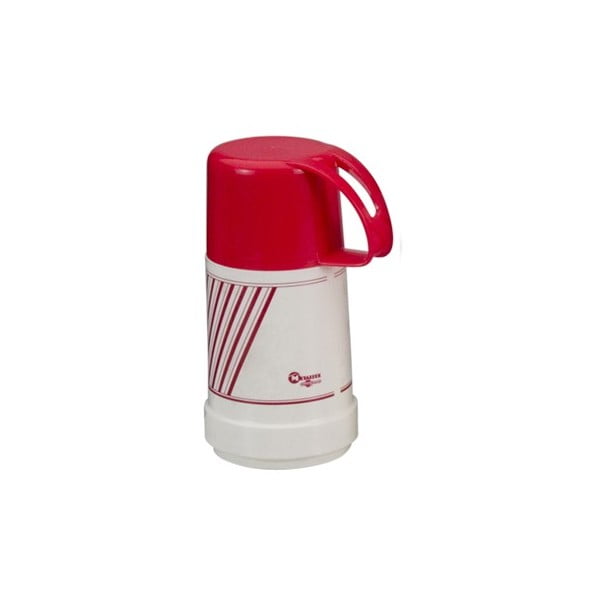 Vacuum piros-fehér termosz, 250 ml - Metaltex