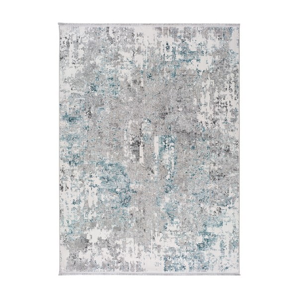 Riad Abstract kék-szürke szőnyeg, 140 x 200 cm - Universal