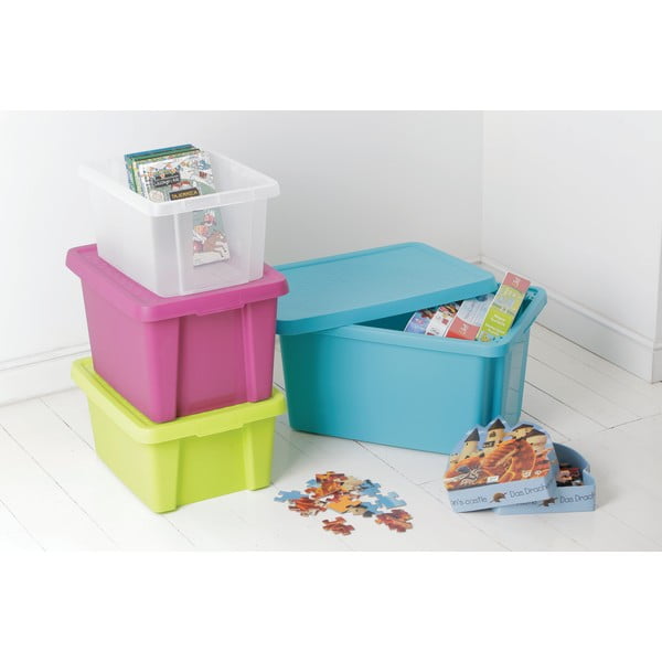 Essentials tárolódoboz fedéllel, 16 l - Curver-image-2