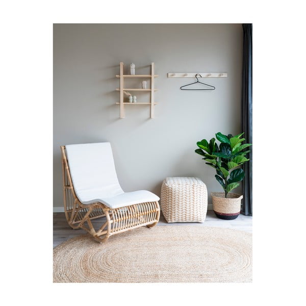 Natúr színű juta szőnyeg 140x200 cm Bombay – House Nordic-image-1
