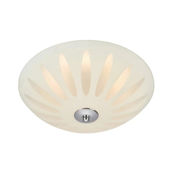 Fehér mennyezeti lámpa üveg búrával Petal – Markslöjd-image-2