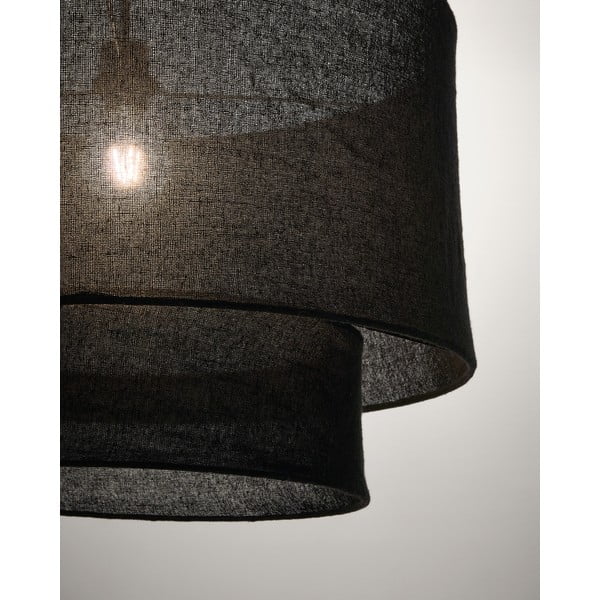 Fekete lámpabúra ø 60 cm Mariela – Kave Home-image-2