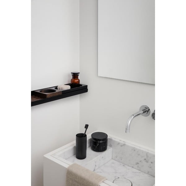 Fekete fém fürdőszobai polc, hosszúság 51 cm - Blomus-image-1