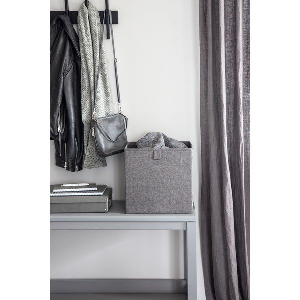 Cube szürke tárolódoboz - Bigso Box of Sweden-image-1