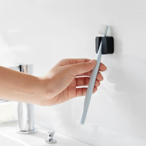 Fekete szilikon multifunkciós tartó szett 2 db-os Film Hook – YAMAZAKI-image-3