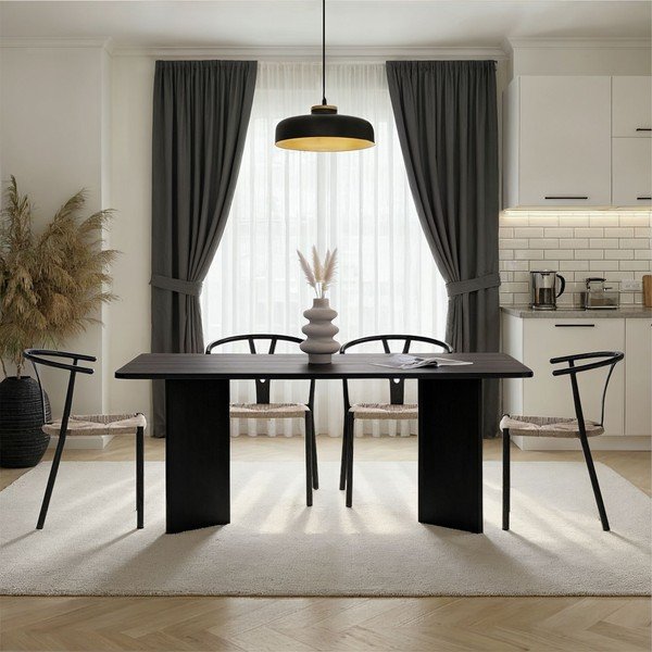 Étkezőasztal 90x180 cm Linza – Kalune Design-image-1