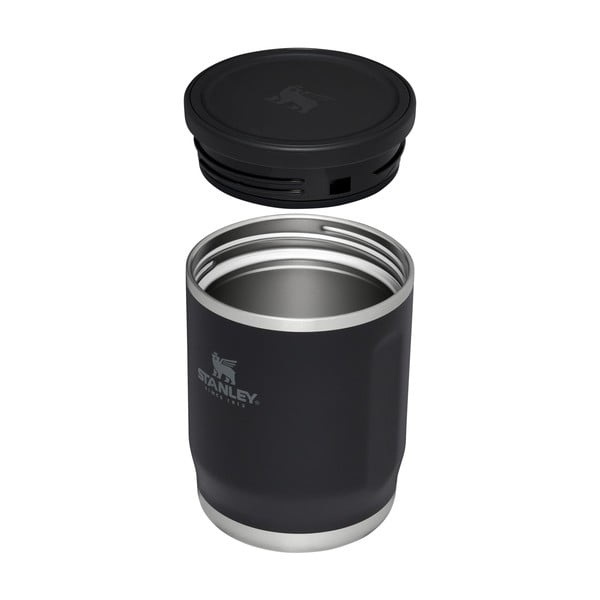 Fekete rozsdamentes acél ételtartó termosz 530 ml Adventure To-Go  Black – Stanley-image-2