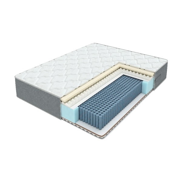 Lux Duo M/S kétféle keménységű rugós matrac, 90 x 200 cm