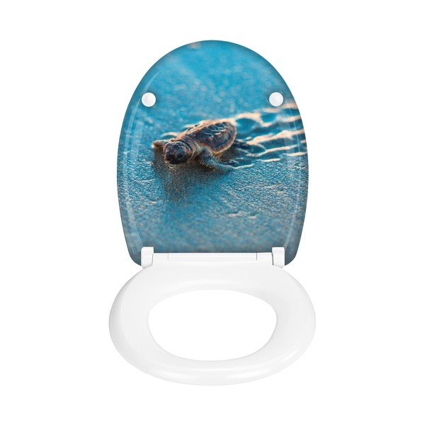WC-ülőke automatikus záródással 37,5 x 41,5 cm Caretta – Wenko-image-1