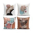 Cesso 4 db párnahuzat, 45 x 45 cm - Minimalist Cushion Covers