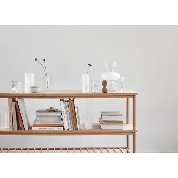 Sena üveg váza, magasság 12 cm - Hübsch-image-1