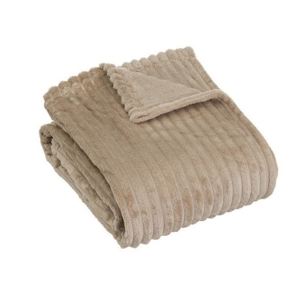 Barna mikroplüss takaró 130x160 cm Fur Velvet – Casa Selección