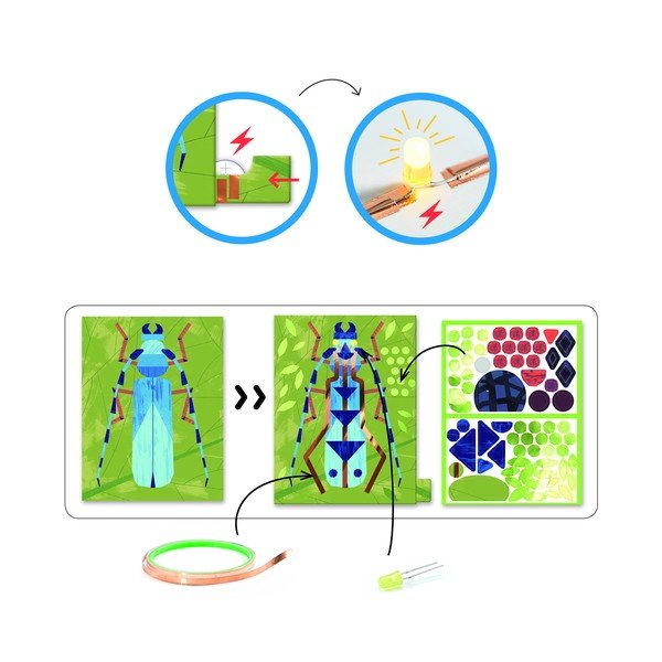 Insectarium 3 db világító kép - Djeco-image-2