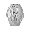 Ezüstszínű kőedény váza (magasság 29 cm) Bobby – Bloomingville