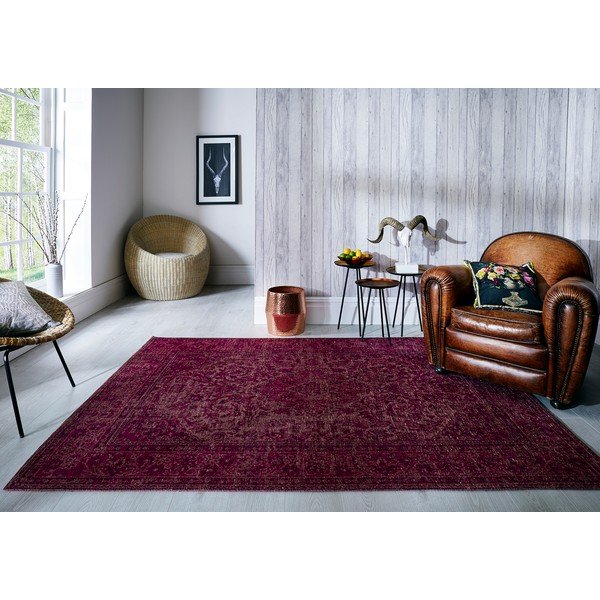 Palais rózsaszín kézzel szőtt szőnyeg, 200 x 290 cm - Flair Rugs-image-3