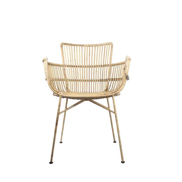 Natúr színű rattan kerti fotel – Ego Dekor-image-4