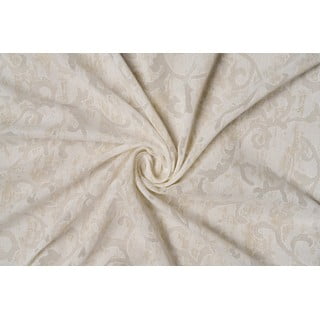 Bézs átlátszó függöny 140x260 cm Baroque – Mendola Fabrics