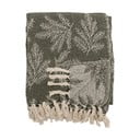 Khaki takaró 130x160 cm Gabriela – Bloomingville