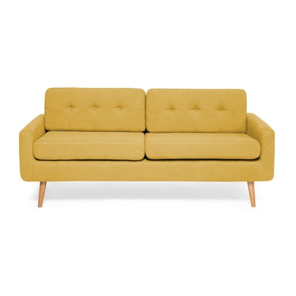 Ina sárga kanapé, 184 cm - Vivonita