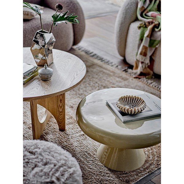 Ezüstszínű kőedény váza (magasság 23 cm) Dimona – Bloomingville-image-2
