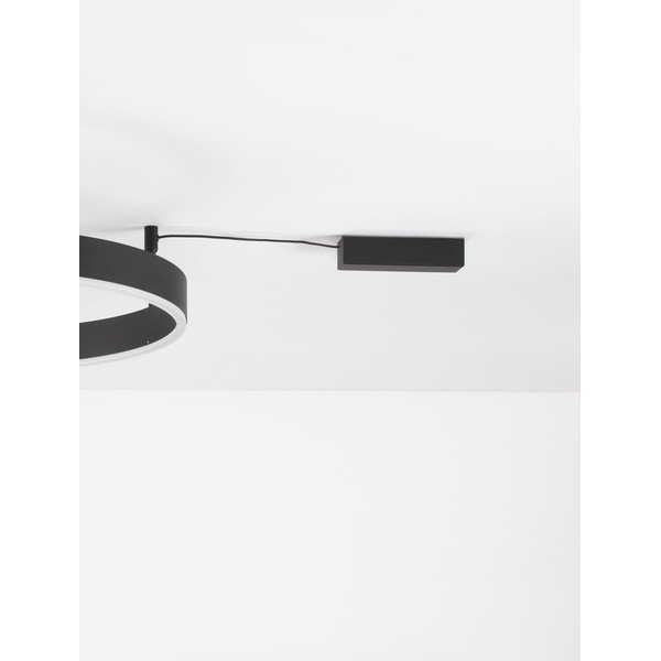 Matt fekete alumínium LED dimmelhető mennyezeti lámpa Motif – Nova Luce-image-3
