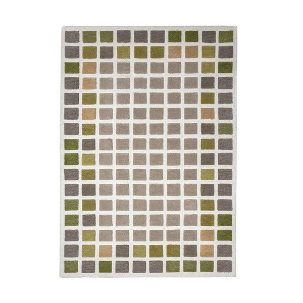Zöld kézi szövésű gyapjú szőnyeg 160x230 cm Renga Wool – Flair Rugs