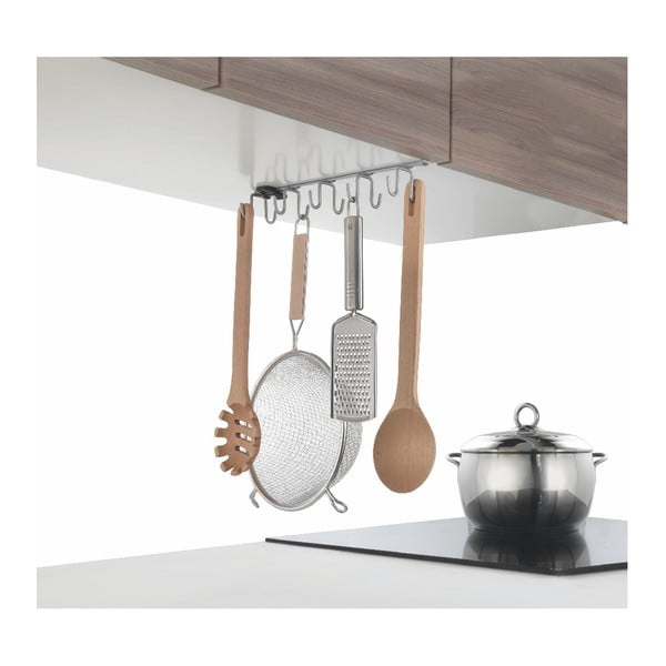 Polcra akasztható konyhai eszköztartó, hosszúság 8 cm - Metaltex-image-1